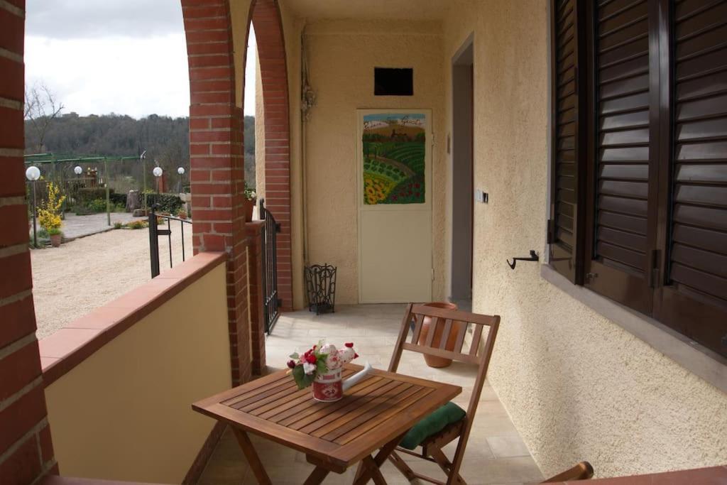 Casa Vacanze Podere San Giusto Volterra Bagian luar foto