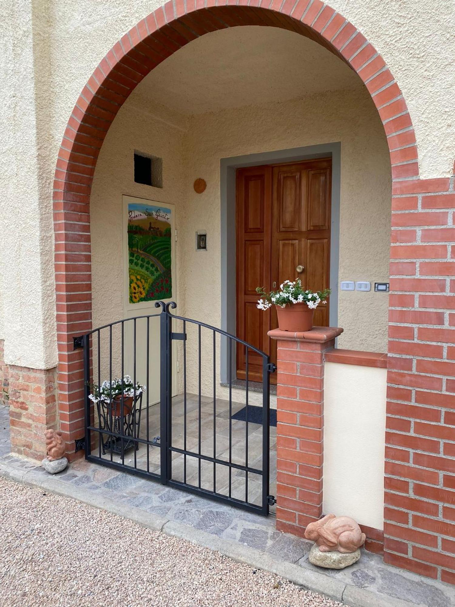 Casa Vacanze Podere San Giusto Volterra Bagian luar foto