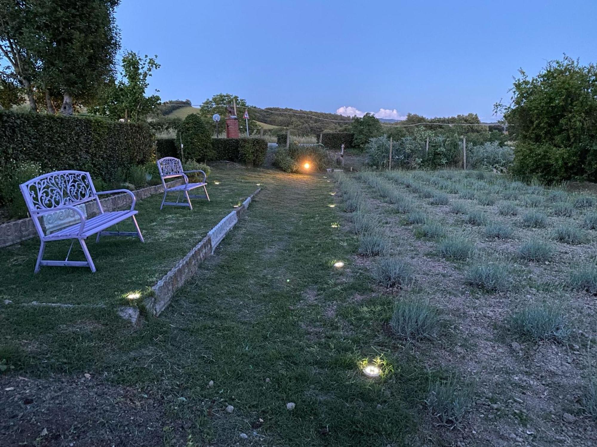 Casa Vacanze Podere San Giusto Volterra Bagian luar foto