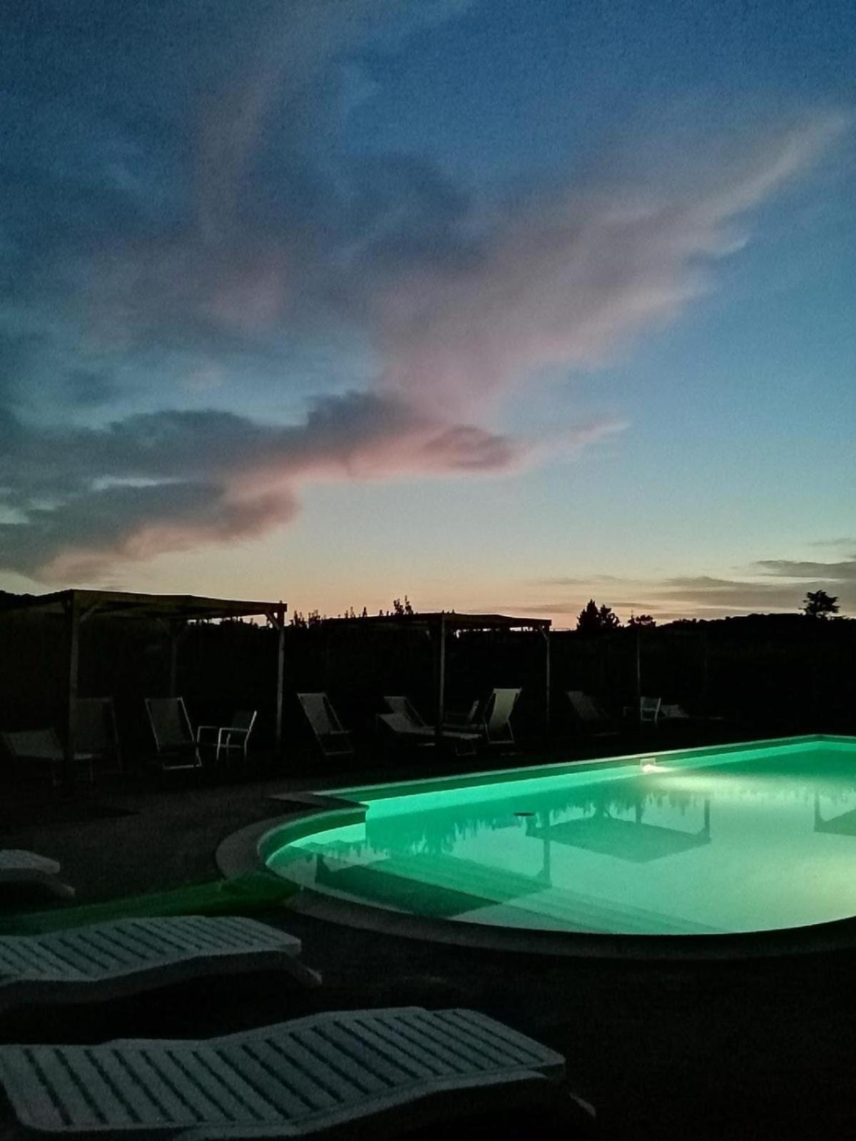 Casa Vacanze Podere San Giusto Volterra Bagian luar foto